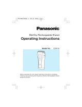 Panasonic ES7016 Användarmanual