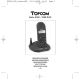 Topcom 2500 Duo Användarmanual
