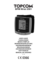Topcom BPM Wrist 2501 Användarmanual