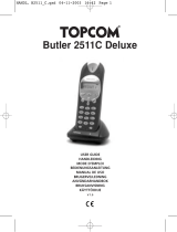 Topcom Butler 2511C Deluxe Användarmanual