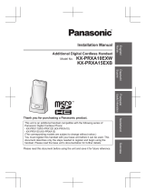 Panasonic KX-PRXA10 Bruksanvisning