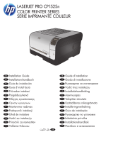 HP LaserJet Pro CP1525 Color Printer series Installationsguide
