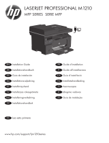 HP LaserJet Pro M1217nfw Multifunction Printer series Installationsguide