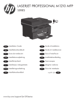HP LaserJet Pro M1212nf Multifunction Printer series Användarmanual