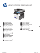 HP LaserJet Enterprise 500 color MFP M575 Installationsguide