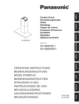 Panasonic KH-B90FBW1 Dunstabzugshaube Bruksanvisning