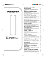 Panasonic TYSP65PV500 Bruksanvisningar