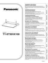 Panasonic TY-ST50VX100 Bruksanvisning