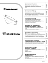 Panasonic TYST42PA50W Bruksanvisningar