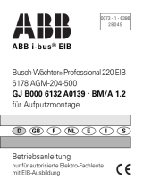 ABB Busch Watchdog Professional 220 EIB Operating Instructions Manual