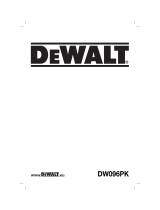 DeWalt DW096PK Användarmanual