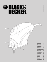 BLACK+DECKER KS100K Användarmanual