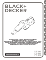 BLACK DECKER DUSTBUSTER PV1820LRGP-QW (Batt. 35AW - 20min) Bruksanvisning