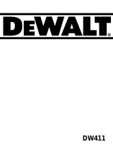 DeWalt DW411 T 2 Bruksanvisning