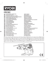 Ryobi CRH1801 Bruksanvisning