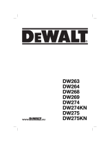 DeWalt DW 264 Bruksanvisning