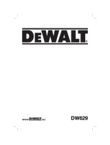 DeWalt DW 629 Bruksanvisning