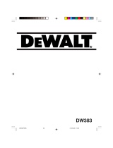 DeWalt DW383 Användarmanual