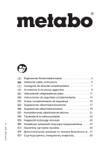 Metabo KGS 254 Plus Bruksanvisningar