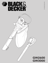 Black & Decker GW2600 T4 Användarmanual
