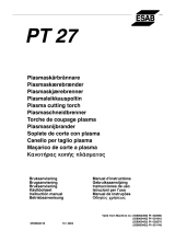 ESAB PT 27 Plasma Cutting Torch Användarmanual