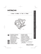 Hitachi C 7BU2 Användarmanual