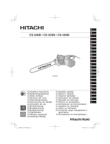 Hitachi CS40SB Bruksanvisning