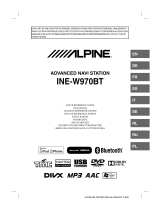 Alpine INE-W INE-W970BT Bruksanvisning
