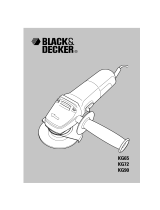 BLACK+DECKER KG65 Användarmanual