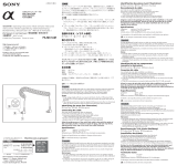 Sony FA-MC1AM Bruksanvisning