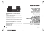 Panasonic SC-PMX7EG-S BT Bruksanvisning