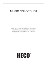 Heco MUSIC COLORS 100 Bruksanvisning