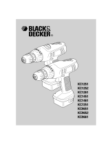 Black & Decker kc 1461 Användarmanual