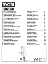 Ryobi RSH-2400R Bruksanvisning