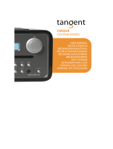 Tangent CINQUE CD-DAB RADIO Bruksanvisning