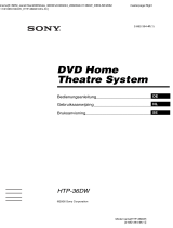 Sony HTP-36DW Bruksanvisning