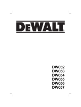 DeWalt Akku-Schlagschrauber DW 052 K2 Användarmanual