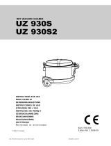 Nilfisk UZ 930S2 Bruksanvisning