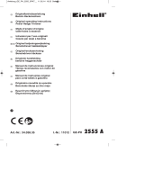 EINHELL Expert GE-PH 2555 A Användarmanual