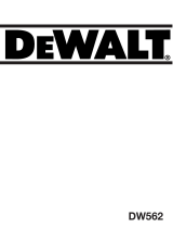 DeWalt DW562 Användarmanual