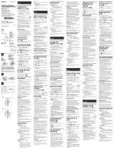 Sony SRF-59 Bruksanvisning