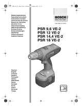 Bosch PSR 12 VE-2 Bruksanvisning