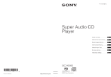 Sony SCD-XE800 Bruksanvisning
