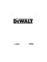 DeWalt DW060 Användarmanual
