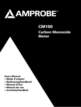 Amprobe CM100 Carbon Monoxide Meter Användarmanual