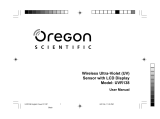 Oregon Scientific UVR138 Användarmanual