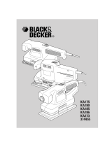 BLACK+DECKER KA273 Användarmanual