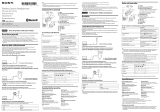 Sony NWZ-S763BT Bruksanvisning