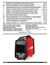 Cebora 346 TIG Sound AC-DC 2030/M Användarmanual