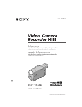 Sony CCD-TR555E Bruksanvisning